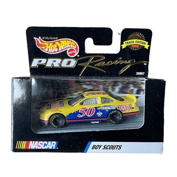 New 1998 Team Hot Wheels 1:24 Pro Racing NASCAR Boy Scouts #50 Diecast - Picture 1 of 4